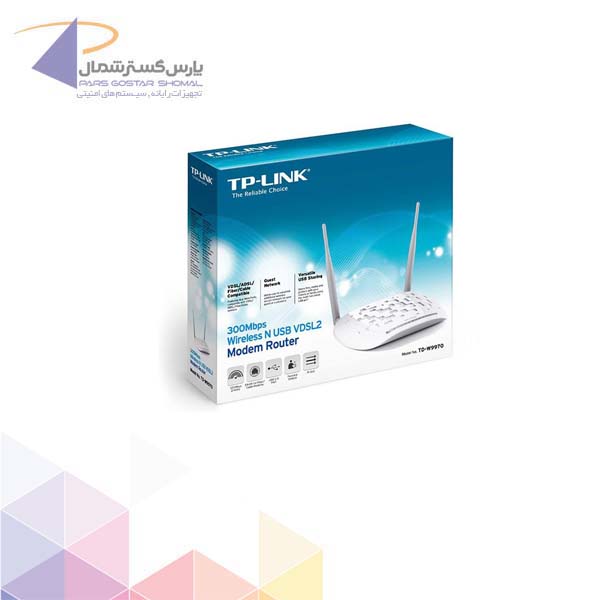 مودم  VDSL/ADSL 300Mbps TP-LINK مدل TD-W9970