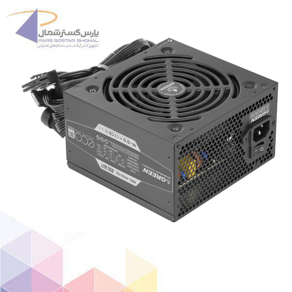 منبع تغذیه کامپیوتر گرین مدل GP450A-ECO