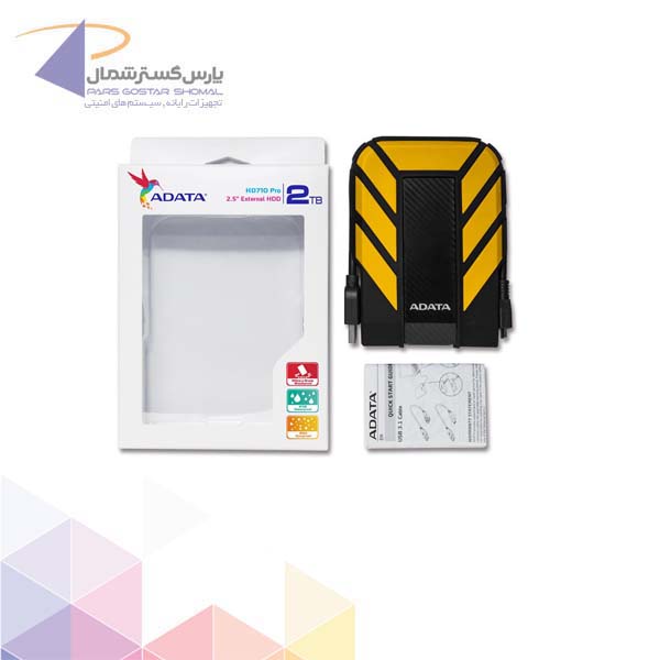 هارد اکسترتال ای دیتا مدل HD710 Pro ظرفیت 2 ترابایت