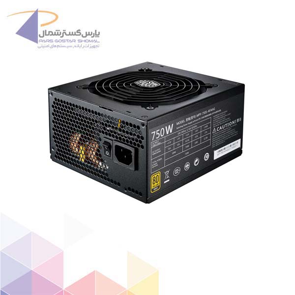 منبع تغذیه کامپیوتر کولر مستر مدل MWE 750