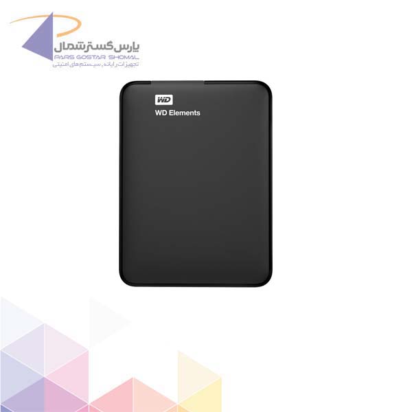 هارد اکسترنال وسترن دیجیتال مدل Elements ظرفیت 2 ترابایت