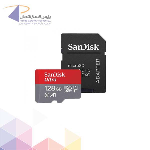 کارت حافظه microSDXC سن دیسک مدل Ultra A1 کلاس 10 استاندارد UHS-I