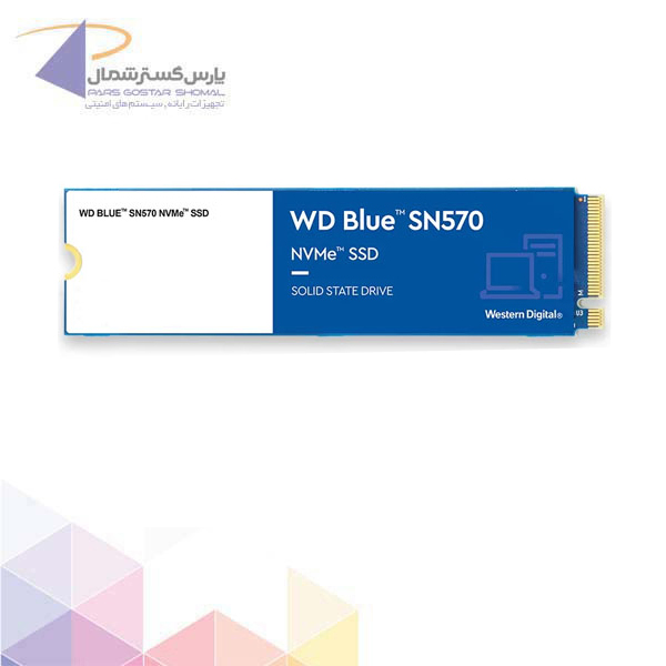 اس اس دی اکسترنال وسترن دیجیتال Blue SN570 M.2 2280 NVMe 250GB