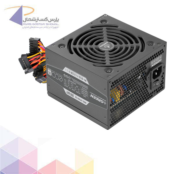 منبع تغذیه گرین مدل GP350A-ECO