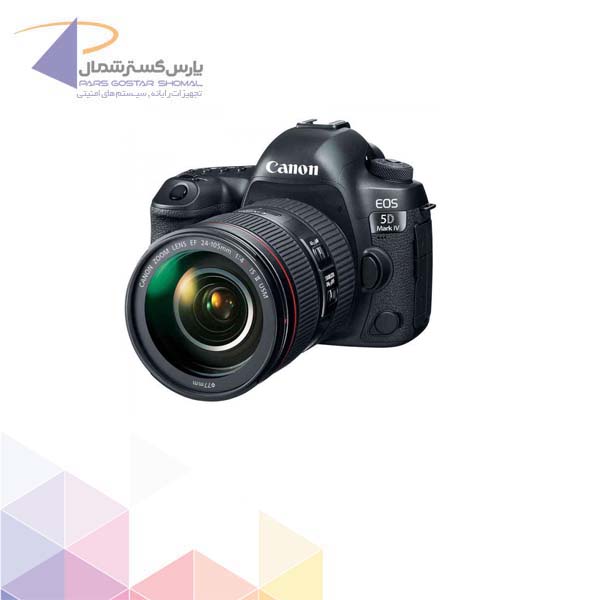 دوربین دیجیتال کانن مدل EOS 5D Mark IV به همراه لنز 24-105 میلی متر F4 L IS II